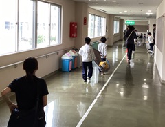 お宝運びリレー